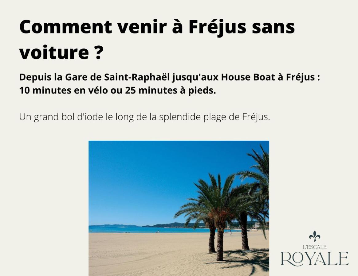 Bateau-hôtel L'escale Royale : Jacuzzi And Terrace On The Water Fréjus